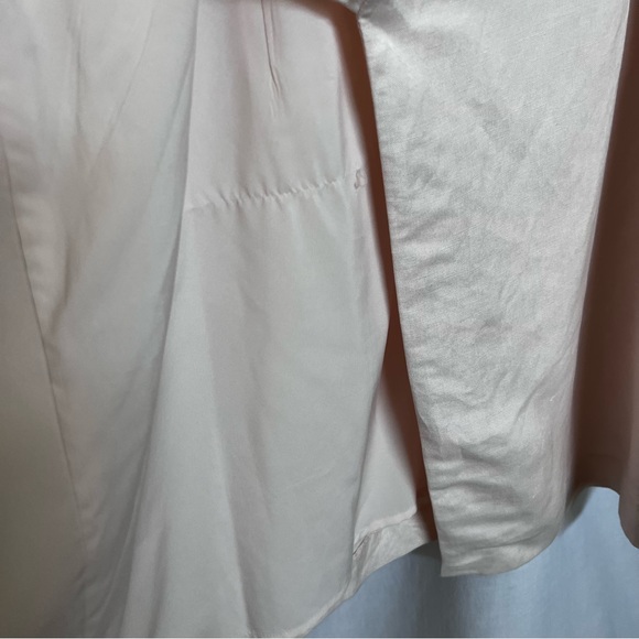 Club Monaco Light Pink Linen Blend Wrap Around Dress.  Size 8 - Picture 13 of 16